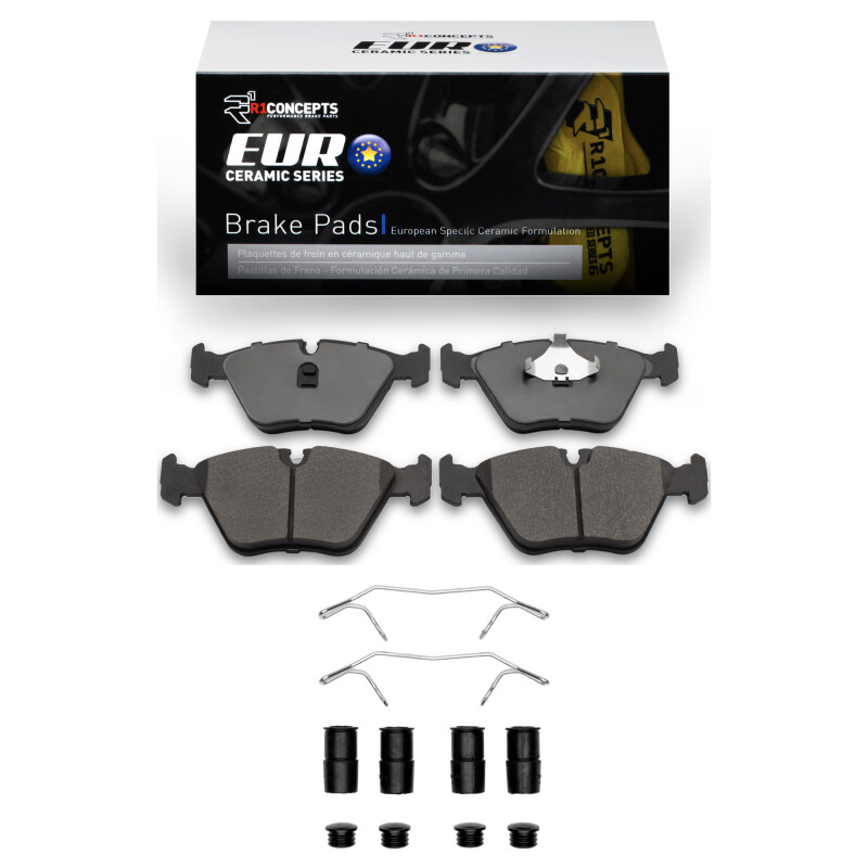 Audi 200 Quattro Brake Pads - Front - R1 Concepts - Euro Ceramic - `89-`06